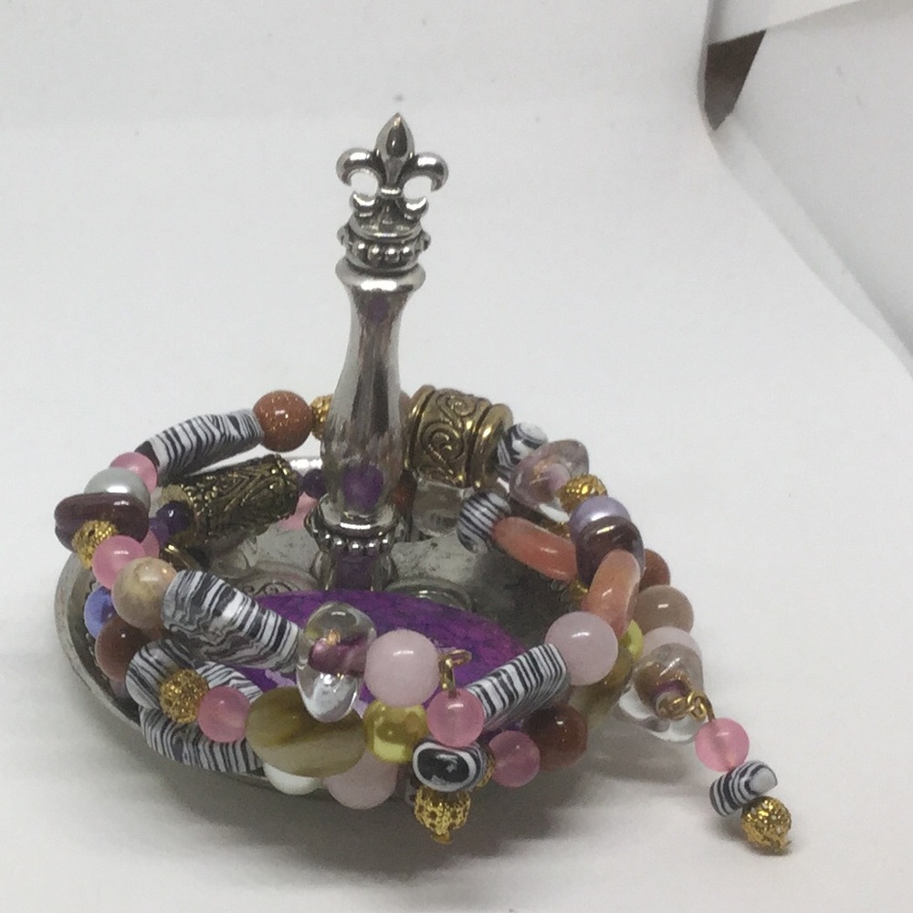 Multi layer memory wire bracelet - Picture 3 of 8